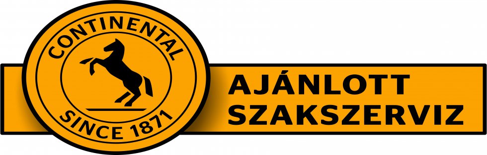 Continental ajánlott szakszervíz embléma